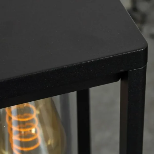 hofstein Borne lumineuse Baoshan Noir, 1 lumière* Lampes Modernes