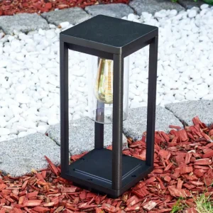 hofstein Borne lumineuse Baoshan Noir, 1 lumière* Lampes Modernes