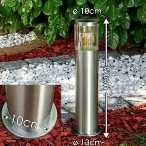hofstein Borne lumineuse Bodio Chrome, 1 lumière* Lampes Modernes