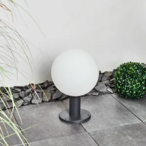 hofstein Borne lumineuse Bubodefo Anthracite, 1 lumière* Lampes Modernes