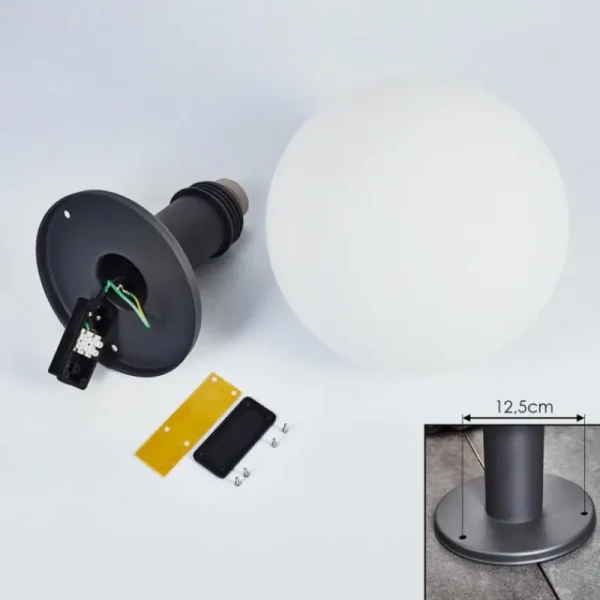 hofstein Borne lumineuse Bubodefo Anthracite, 1 lumière* Lampes Modernes