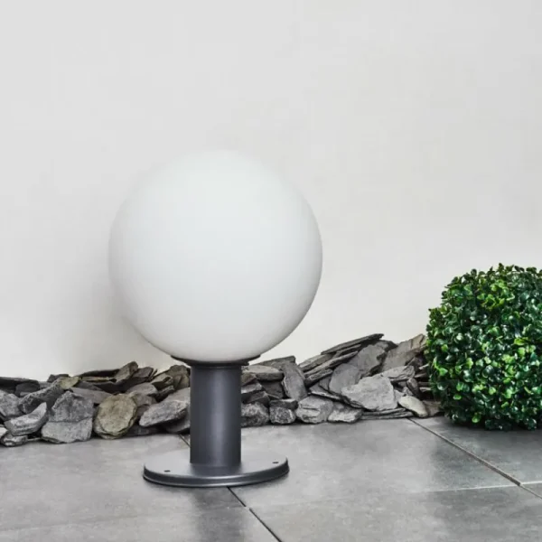 hofstein Borne lumineuse Bubodefo Anthracite, 1 lumière* Lampes Modernes
