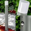hofstein Borne lumineuse Buhrkall Anthracite, 1 lumière, Détecteur de mouvement* Lampes Modernes