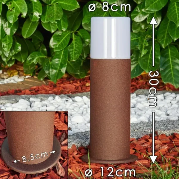 hofstein Borne lumineuse Buhrkall Rouille, 1 lumière* Lampes Modernes