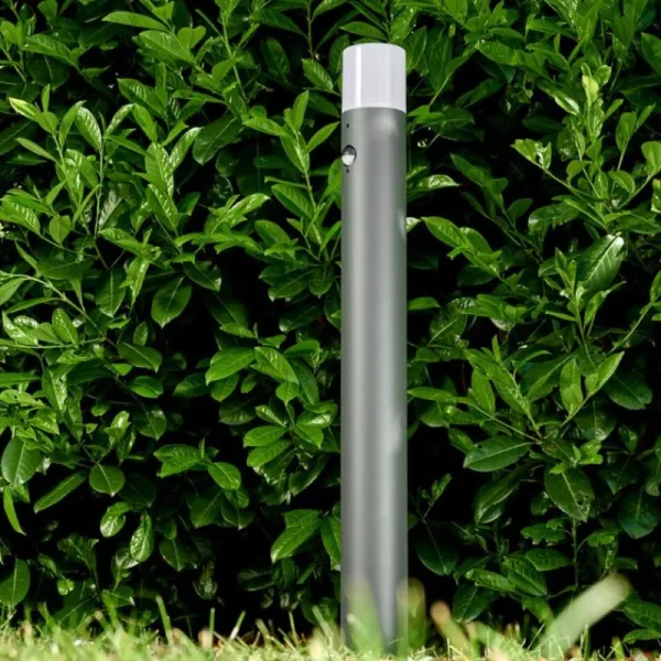 hofstein Borne lumineuse Buhrkall Anthracite, 1 lumière, Détecteur de mouvement* Lampes Modernes