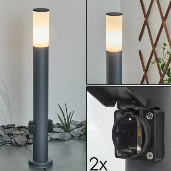 hofstein Borne lumineuse Caserta Anthracite, 1 lumière* Lampes Modernes
