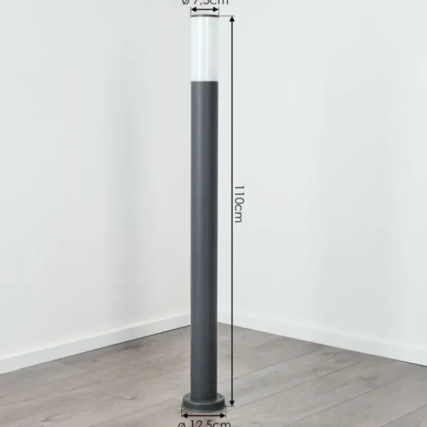 hofstein Borne lumineuse Caserta Anthracite, 1 lumière* Lampes Modernes