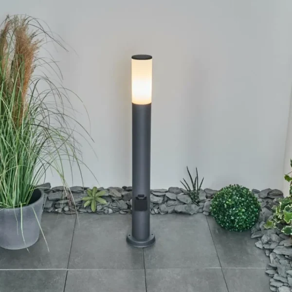 hofstein Borne lumineuse Caserta Anthracite, 1 lumière* Lampes Modernes