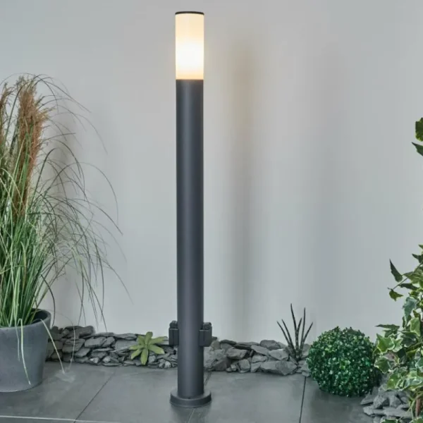 hofstein Borne lumineuse Caserta Anthracite, 1 lumière* Lampes Modernes