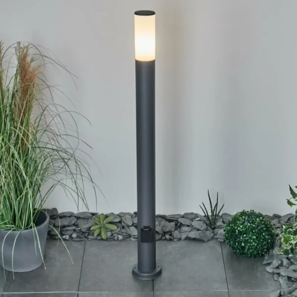 hofstein Borne lumineuse Caserta Anthracite, 1 lumière* Lampes Modernes