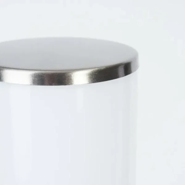 hofstein Borne lumineuse Caserta Nickel mat, Blanc, 1 lumière* Lampes Modernes