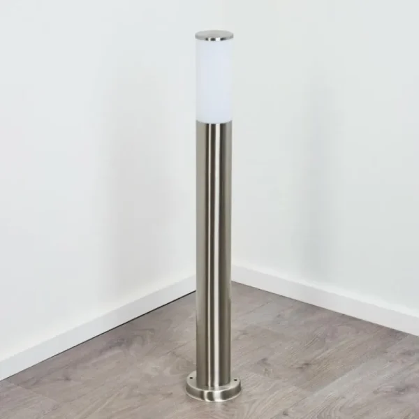 hofstein Borne lumineuse Caserta Nickel mat, Blanc, 1 lumière* Lampes Modernes