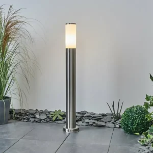 hofstein Borne lumineuse Caserta Nickel mat, Blanc, 1 lumière* Lampes Modernes