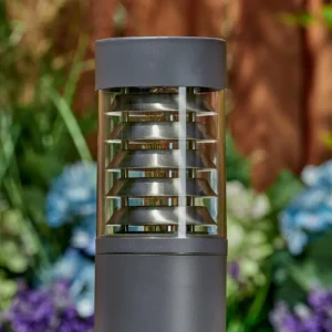 hofstein Borne lumineuse Dakar Anthracite, 1 lumière* Lampes Modernes