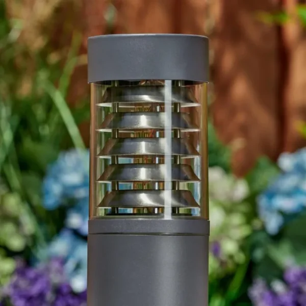 hofstein Borne lumineuse Dakar Anthracite, 1 lumière* Lampes Modernes