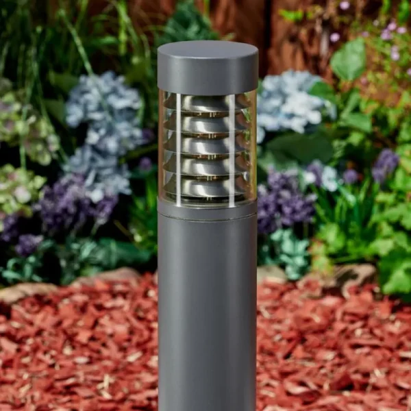 hofstein Borne lumineuse Dakar Anthracite, 1 lumière* Lampes Modernes