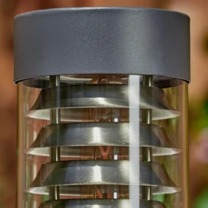 hofstein Borne lumineuse Dakar Anthracite, 1 lumière* Lampes Modernes