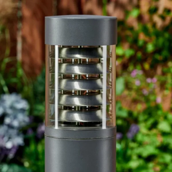 hofstein Borne lumineuse Dakar Anthracite, 1 lumière* Lampes Modernes