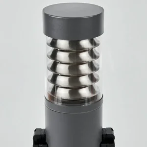 hofstein Borne lumineuse Dakar Anthracite, 1 lumière, Détecteur de mouvement* Lampes Modernes
