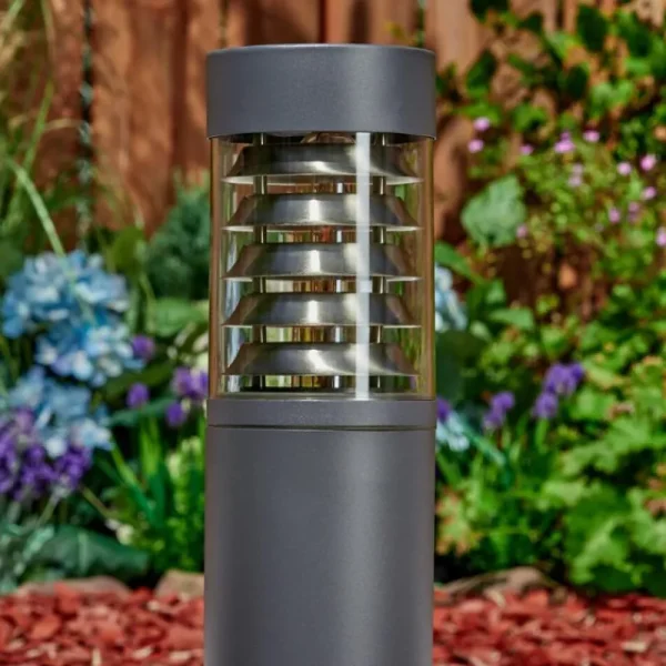 hofstein Borne lumineuse Dakar Anthracite, 1 lumière* Lampes Modernes