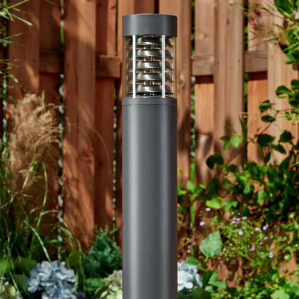 hofstein Borne lumineuse Dakar Anthracite, 1 lumière* Lampes Modernes