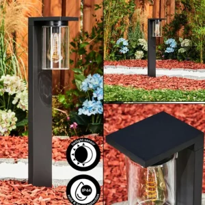 hofstein Borne lumineuse Foley Noir, 1 lumière* Lampes Modernes