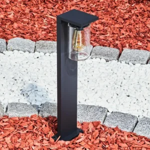 hofstein Borne lumineuse Foley Noir, 1 lumière* Lampes Modernes