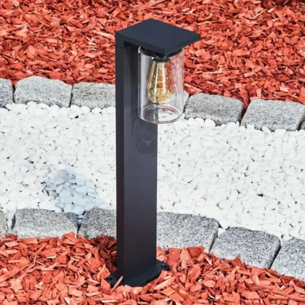 hofstein Borne lumineuse Foley Noir, 1 lumière* Lampes Modernes