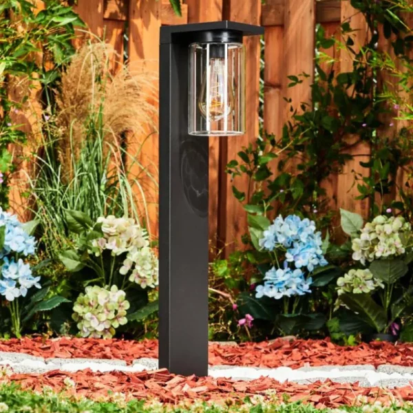 hofstein Borne lumineuse Foley Noir, 1 lumière* Lampes Modernes