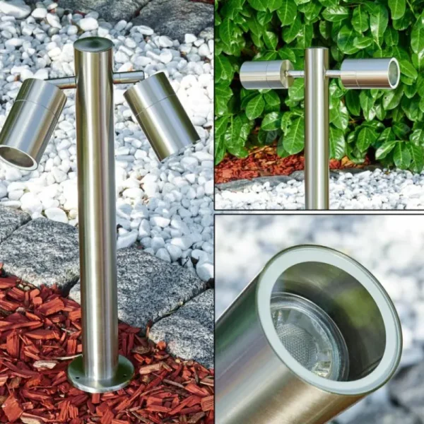 hofstein Borne lumineuse Froslev LED Chrome, 2 lumières* Lampes Modernes