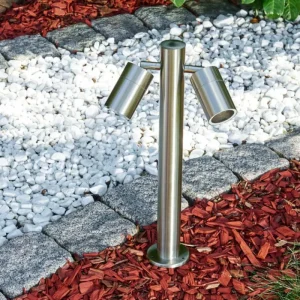 hofstein Borne lumineuse Froslev LED Chrome, 2 lumières* Lampes Modernes