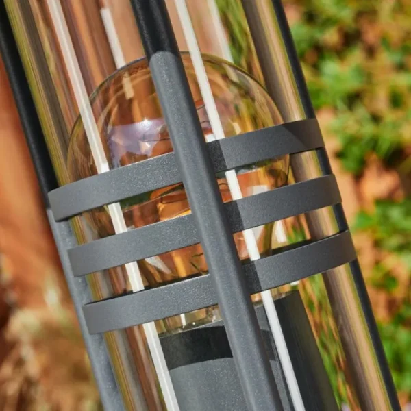 hofstein Borne lumineuse Fukuoka Anthracite, 1 lumière* Lampes Modernes
