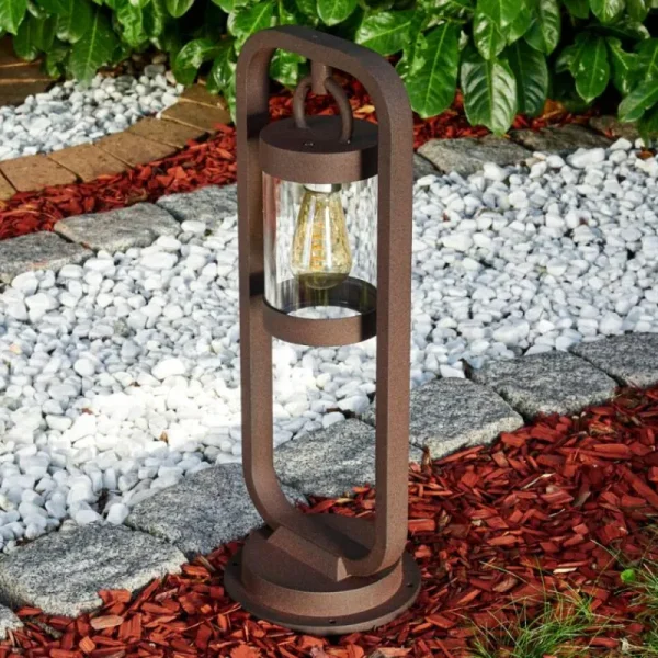 hofstein Borne lumineuse Fulham Rouille, 1 lumière* Lampes Modernes