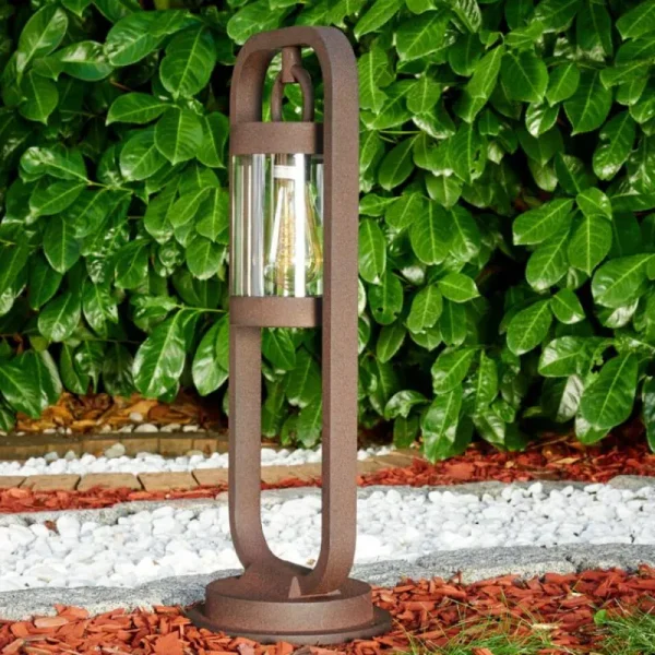 hofstein Borne lumineuse Fulham Rouille, 1 lumière* Lampes Modernes