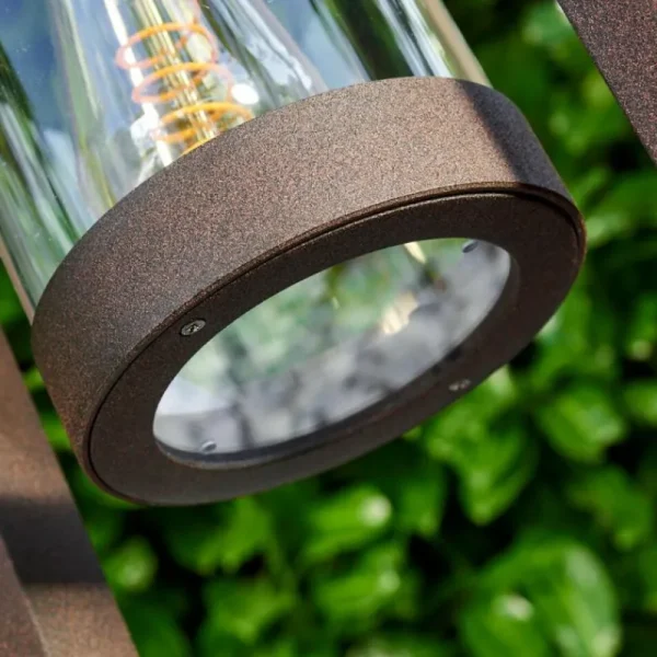 hofstein Borne lumineuse Fulham Rouille, 1 lumière* Lampes Modernes
