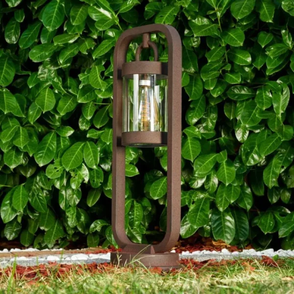 hofstein Borne lumineuse Fulham Rouille, 1 lumière* Lampes Modernes