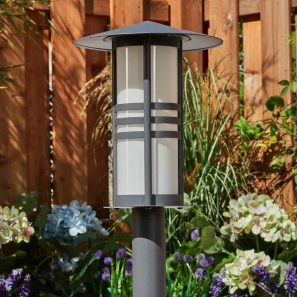 hofstein Borne lumineuse Fushun Anthracite, 1 lumière* Lampes Modernes