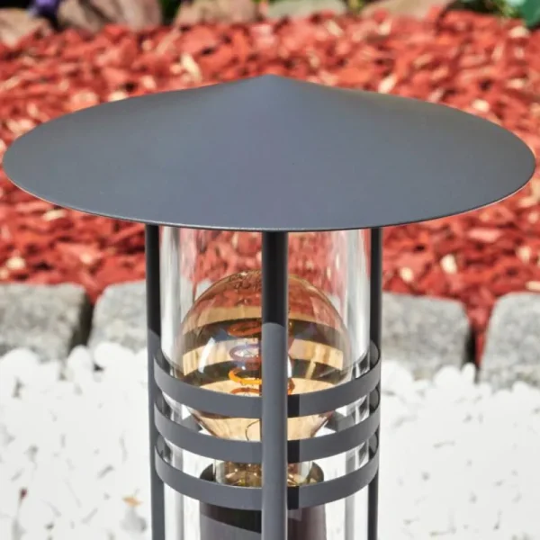 hofstein Borne lumineuse Fushun Anthracite, 1 lumière* Lampes Modernes