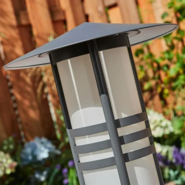 hofstein Borne lumineuse Fushun Anthracite, 1 lumière* Lampes Modernes