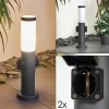 hofstein Borne lumineuse Gaborone Anthracite, 1 lumière* Lampes Modernes