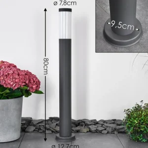 hofstein Borne lumineuse Gaborone Anthracite, 1 lumière* Lampes Modernes