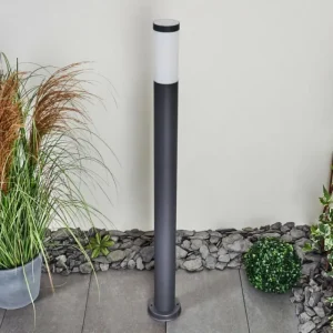 hofstein Borne lumineuse Gaborone Anthracite, 1 lumière* Lampes Modernes