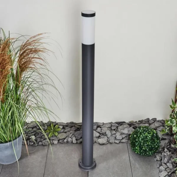hofstein Borne lumineuse Gaborone Anthracite, 1 lumière* Lampes Modernes