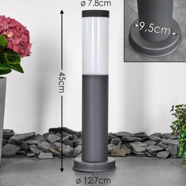 hofstein Borne lumineuse Gaborone Anthracite, 1 lumière* Lampes Modernes