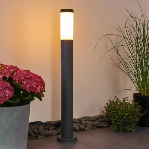 hofstein Borne lumineuse Gaborone Anthracite, 1 lumière* Lampes Modernes