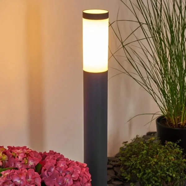 hofstein Borne lumineuse Gaborone Anthracite, 1 lumière* Lampes Modernes
