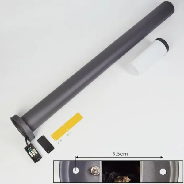hofstein Borne lumineuse Gaborone Anthracite, 1 lumière* Lampes Modernes