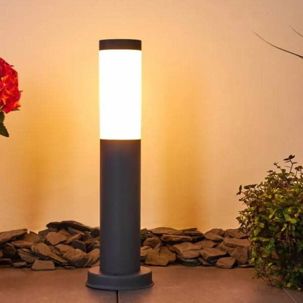 hofstein Borne lumineuse Gaborone Anthracite, 1 lumière* Lampes Modernes