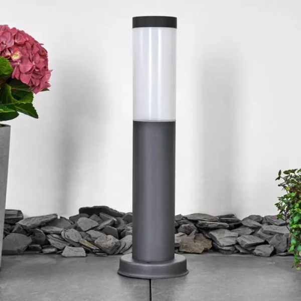 hofstein Borne lumineuse Gaborone Anthracite, 1 lumière* Lampes Modernes
