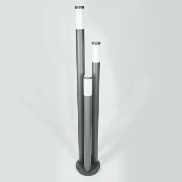 hofstein Borne lumineuse Gaborone Anthracite, 3 lumières* Lampes Modernes